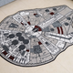 Illustration for article titled No Room Is Truly Decorated Without a Millennium Falcon Rug